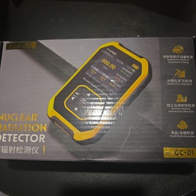 Geiger Counter Nuclear Radiation Detector GC-01 FNIRSI Radiation Dosimeter w/LCD