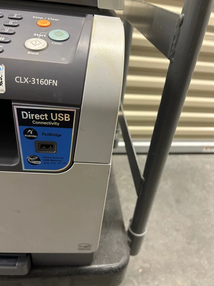 Samsung CLX-3160FN All-In-One Laser Printer Toner, Scaner ect Not Tested - Image 2 of 4