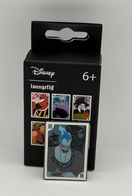 Loungefly Disney Villains Playing Cards Mystery Blind Box Enamel Pin - Hades NEW