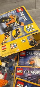 LEGO Sunset Street Bike 3-in-1 Creator Set 31059 COMPLETE
