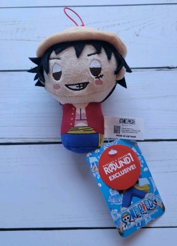One Piece OP Luffy Round1 Exclusive Plush - Imagen 1 de 5