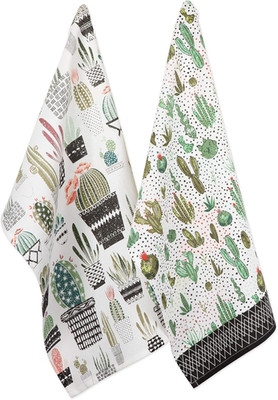 Urban Cactus Kitchen Collection, 18X28, Urban Oasis 2 Piece