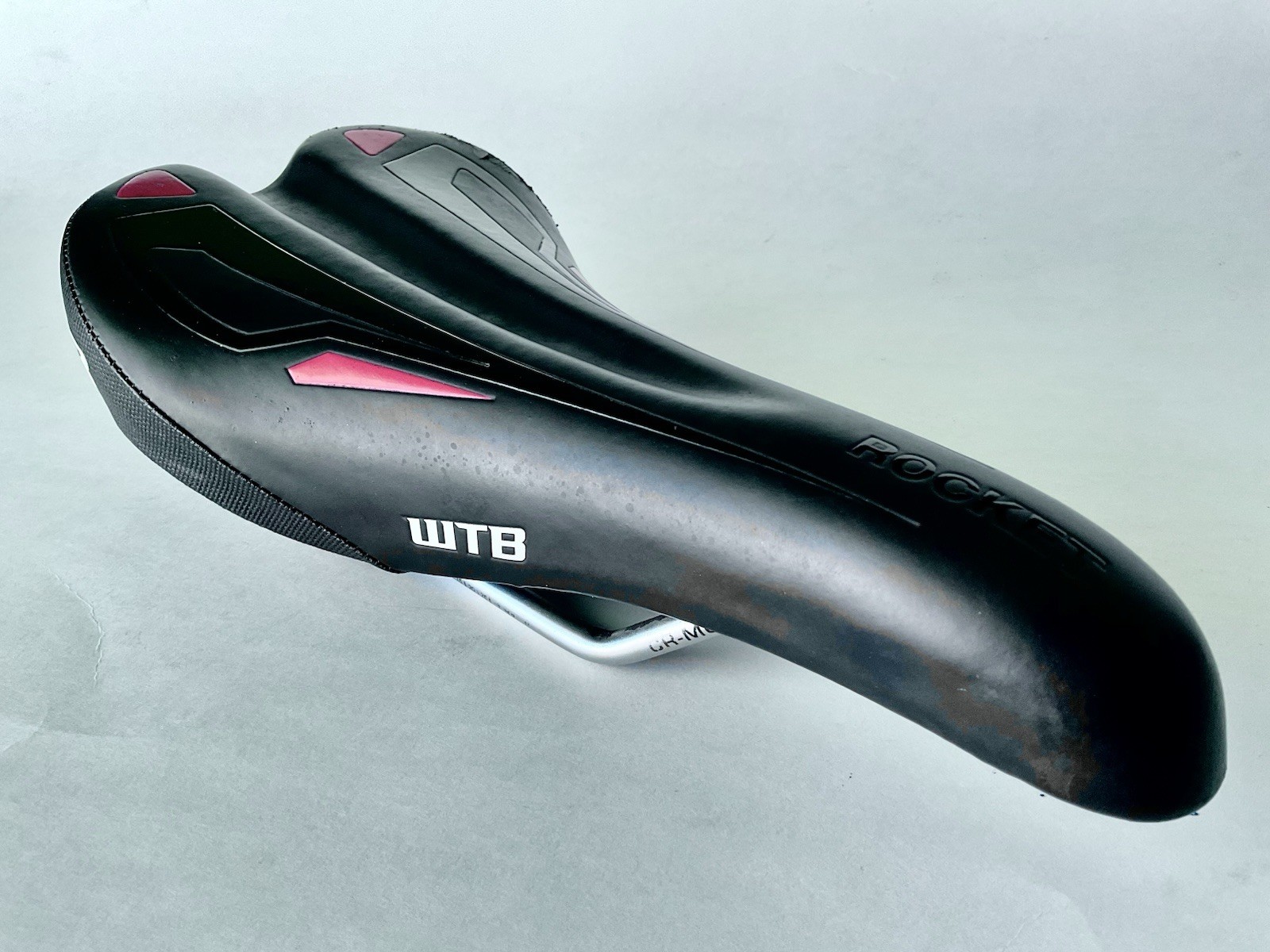 WTB Rocket Team Saddle Black Cr-Mo Rails 142mm MTB Mountain 