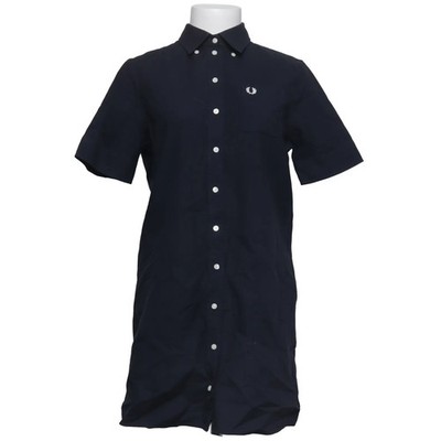 Fred Perry, Blusenkleid, Größe: 40, Schwarz, Baumwolle, Einfarbig, Damen #oTT