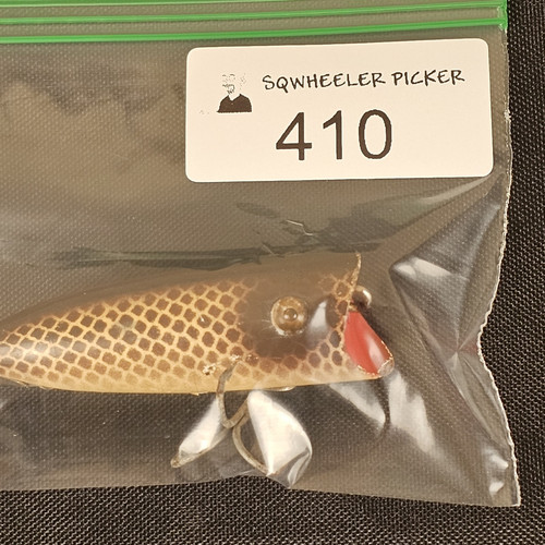 Heddon Baby Lucky 13 Brown Scale Plastic Bead Tack Eyes 1967-71 Vintage - Imagen 18 de 18
