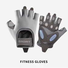 1 Pair Gym Body Building Training Fitness Gloves Sports Weight Lifting Exercise