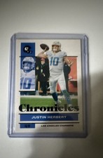 2021 Panini Chronicles - Justin Herbert #68 Black /25