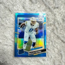 2023 Donruss Optic Blue Rated Rookie /299 Card Daiyan Henley #263 Chargers RC