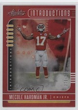 2019 Panini Absolute Introductions Red Spectrum 70/100 Mecole Hardman Jr #15 lz7