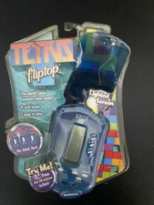 New 2006 Radica Tetris Flip Top Lighted Screen Handheld Game Sealed
