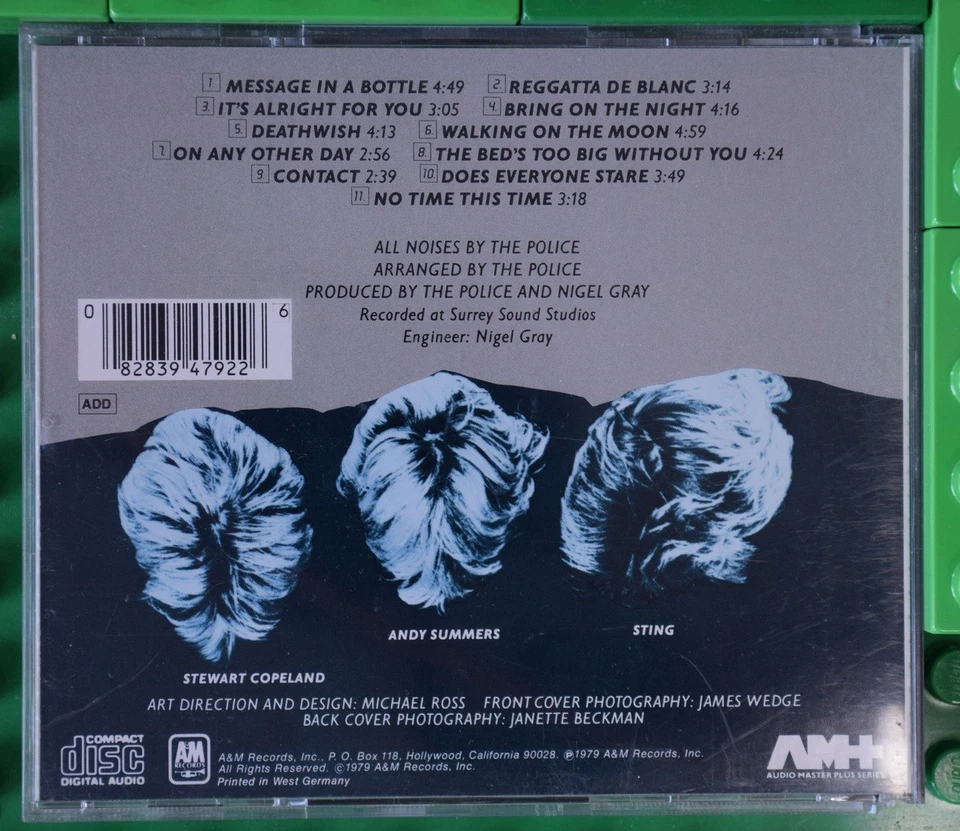 The Police - Reggatta de Blanc - A&M Records - CD - Bild 2 von 4