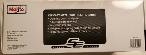 Maisto Special Edition 1:18 Scale Die-Cast Vehicle - Bugatti Divo - 第 4/4 張圖片