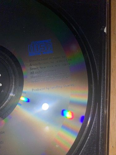 GTR Self Titled Debut US CD 1986 Arista Records Issue Manufactured In Japan - Picture 5 of 6