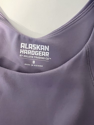 NEW Alaskan Hardgear Trail Tech Long Line Bra Tank Size 8 Wireless Duluth Women - Picture 7 of 11