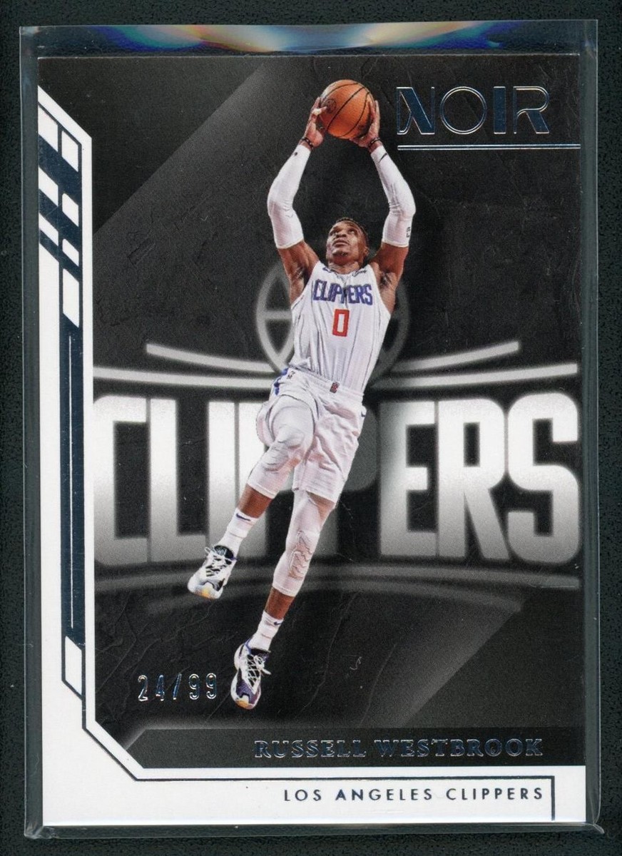2022-23 RUSSELL WESTBROOK 24/99 PANINI NOIR ASSOCIATION
