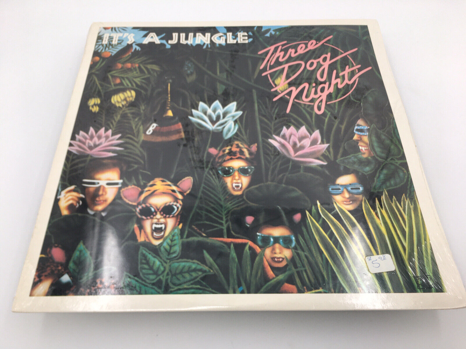 THREE DOG NIGHT, It's A Jungle USA New Sealed Old Stock LP First press Vintage