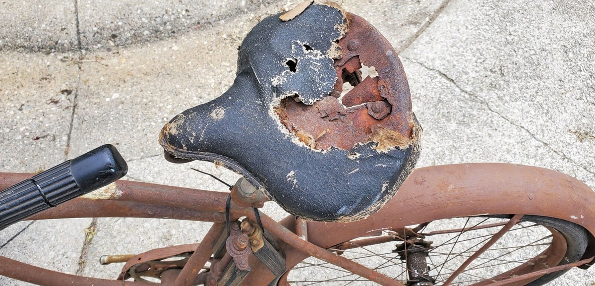 【中古】 .a.h.a.t.m.a.t.h.i.l.d. A: A Evolucao Da ANTIQUE Men's, Boys HIAWATHA BICYCLE for parts or