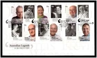 2010 First Day Cover / Issue (FDC) Australia - Australian Legends Stamps Set