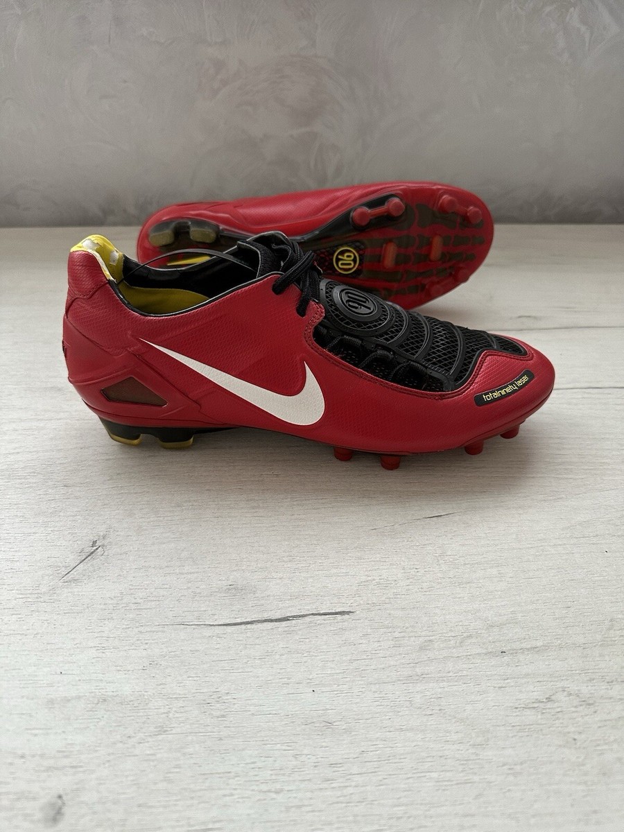 Nike Total 90 Laser Ninety Zoom Football Soccer Cleats Red