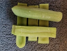 5 Chews Himalayan Yak Milk Bones Dog Chews for Dogs -Mint Flavor, 4-5" Long