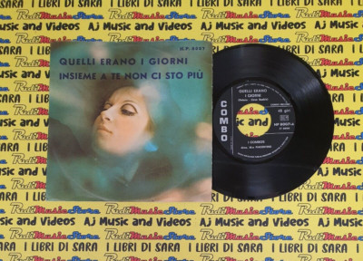 LP*45 7''I COMBOS Das waren Tage Mit dir bin ich nicht mehr da 1968 italy