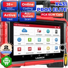 2025 LAUNCH X431 Pro Elite V+ PRO5 PAD V Bidirectional Diagnostic Scanner Coding