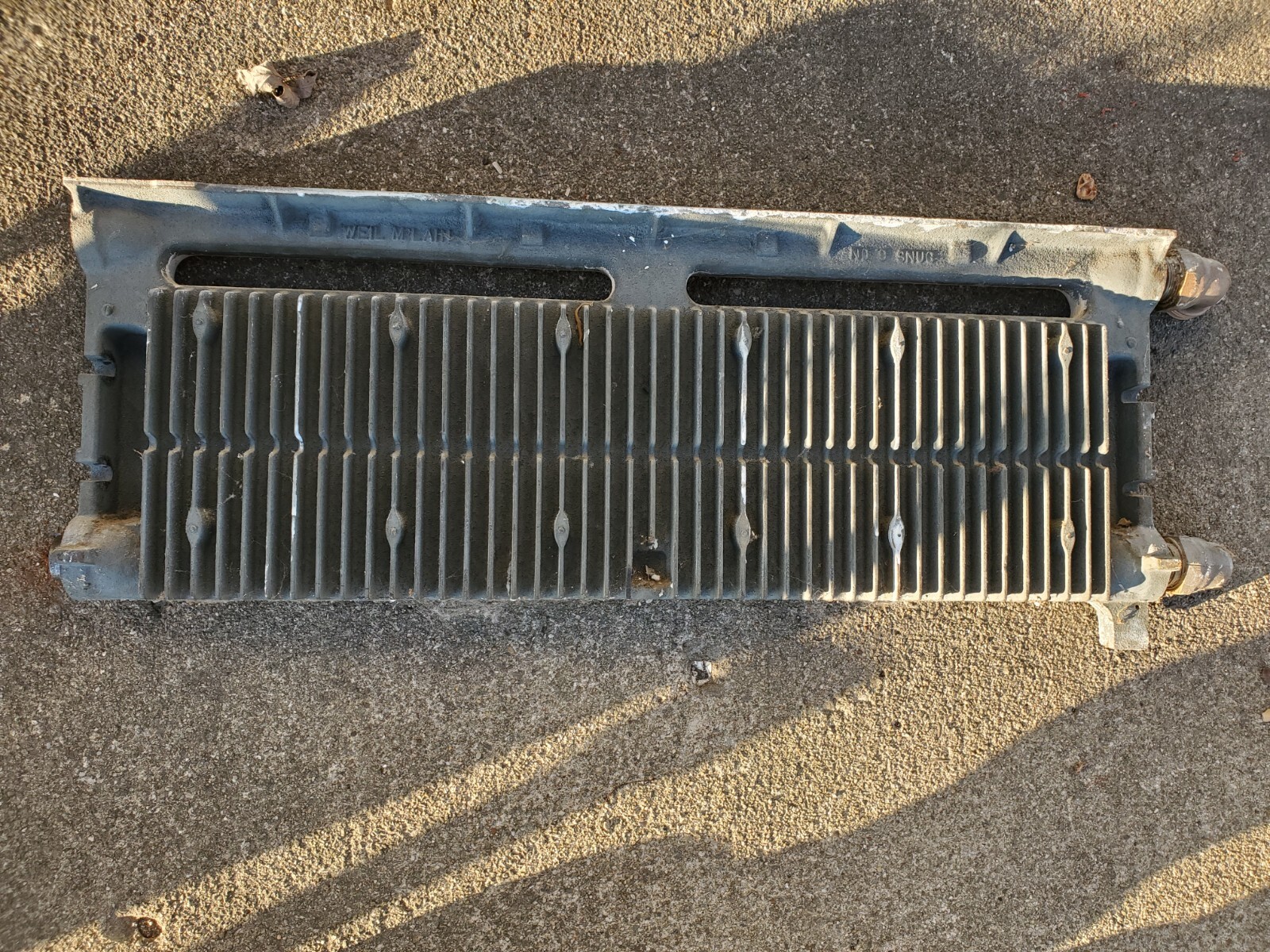 Weil McLain SNUG Baseboard CastIron HotWater Radiator 24” eBay