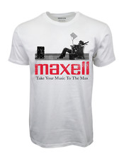 90s MAXELL TAKE YOUR MUSIC TO NEXT LEVEL T SHIRT