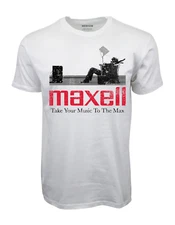 90s MAXELL TAKE YOUR MUSIC TO NEXT LEVEL T SHIRT