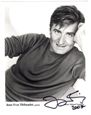 Jean-Yves Thibaudet Signed 8 x 10 Photo / Autographed Classical Pianist