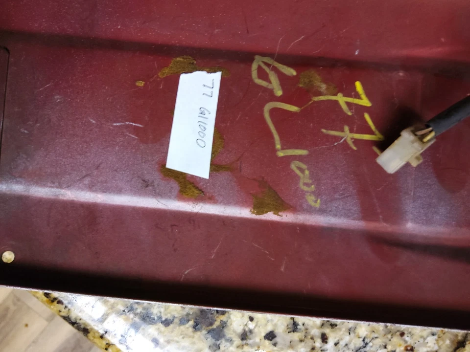 Honda Goldwing GL1000 1977 consola central con indicador de combustible RC2 Foto 2 de 4