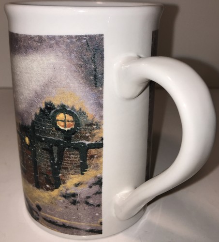 Thomas Kinkade 1991 Coffee Cup Mug Olde Porterfield Gift Shopper Coffee Cup Mug - Picture 4 of 8