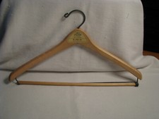 Antique Style Mart Clothes M. Hale Co. South Haven, Mich. Wooden Wishbone Hanger