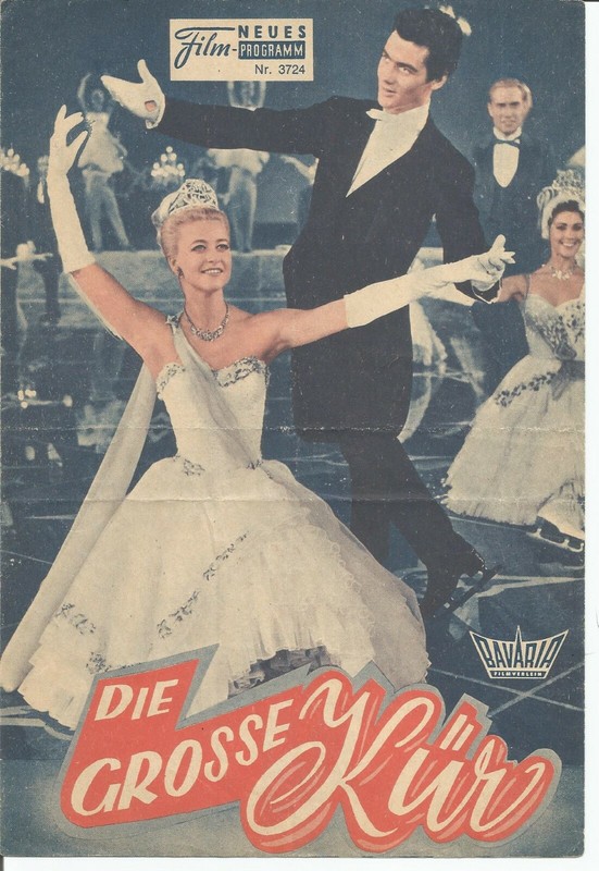 Die Grosse Kuer Marika Kilius Neues Film Programm  Franz Antel 1963 AUSTRIA 