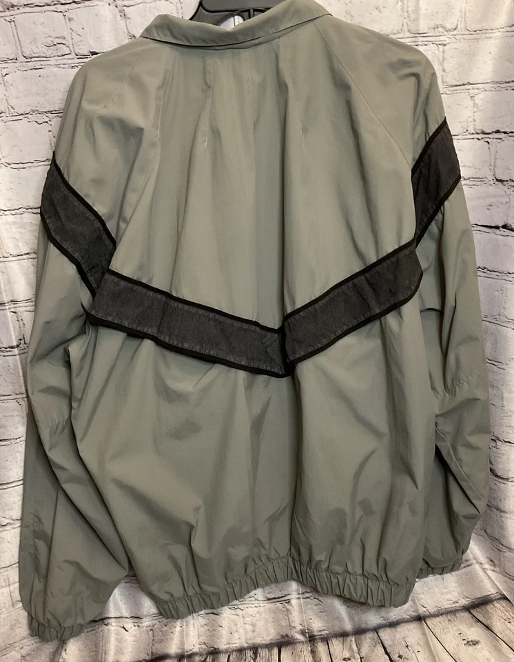 NICE Vintage SKILCRAFT JWOD Army Training Zippered Jacket Gray/Black SIZE L - Image 4 of 4