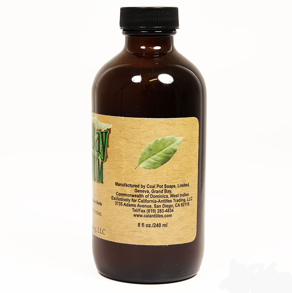 Dominica Grand Bay BAY RUM Aftershave, 8 oz. Grelly USA