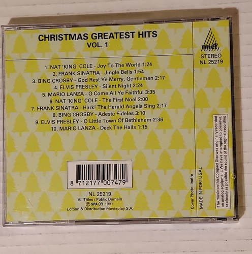 Elvis Presley Christmas CD Johnny Cash Christmas CD Classics 3 CD LOT - Picture 5 of 13