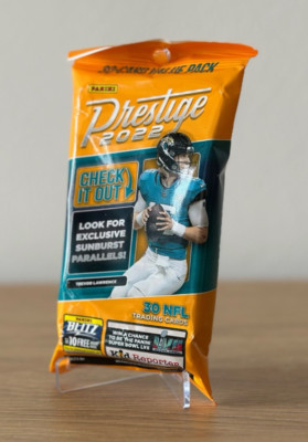 2022 Panini Prestige NFL VALUE PACK (FACTORY SEALED) -BROCK PURDY ROOKIE