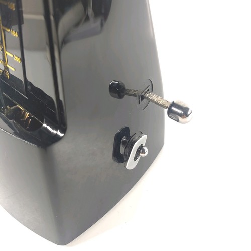 Cherub schwarzes Metronom Modell WSM-330 voll funktionsfähig akustischer Beat Click + Balkenglocke - Bild 5 von 8
