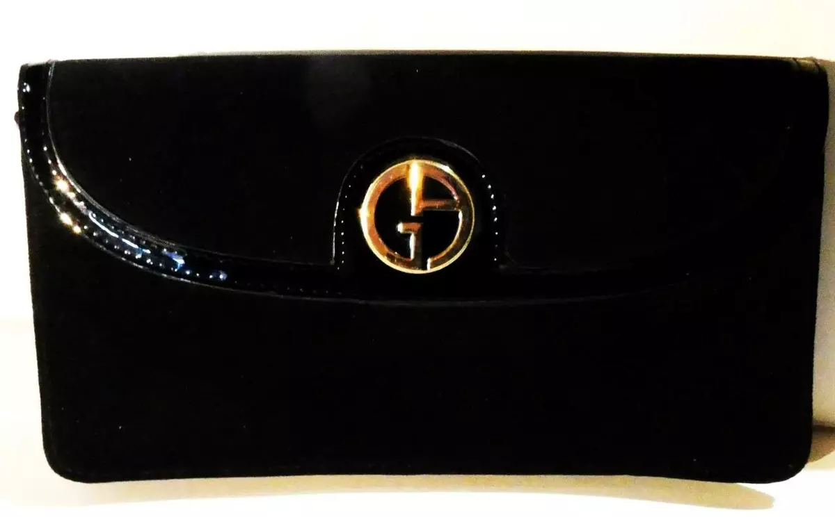 Armani patent bag sale top