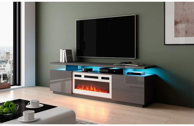 Dimplex Novara Black Entertainment Center Electric Fireplace SGFP300