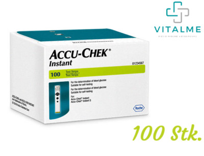ACCU-CHEK INSTANT Teststreifen Glucose-Messstreifen  (15.06.2026 EXP) /100 STK!
