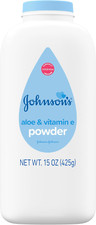 Johnson Talco Para Bebe Almidon De Ma z De Natural Aloe y Vitamina E Piel Suave