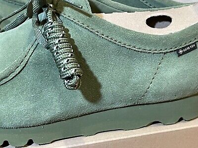 Clarks Originals Wallabee GTX GORE-TEX Vibram Mens - Loden Clarks Originals Wallabee GTX GORE-TEX Vibram Mens - Loden