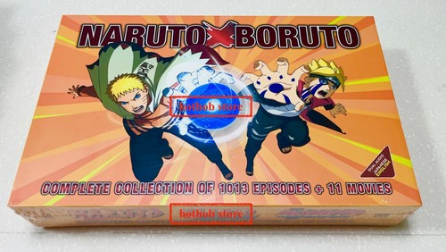 Naruto (Full Eps 720 + 11 Movies) + Boruto (Eps 293) ~ English Dubbed Dvd + Gift