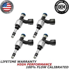 x4 OEM NEW ACDelco Fuel Injectors for 2010 2011 Buick LaCross 2.4L I4 #12629927