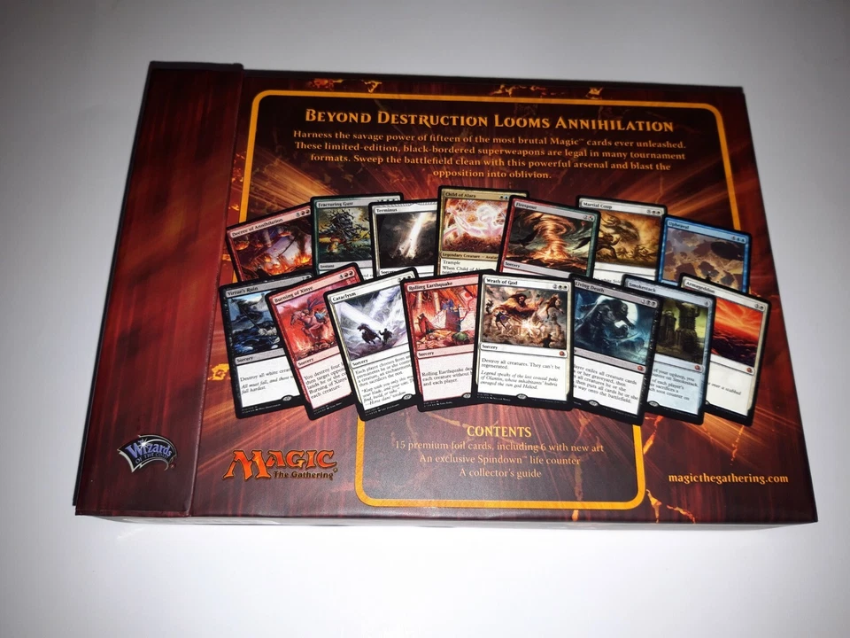 MAGIC FROM THE VAULT : ANNIHILATION MTG LIMITED EDITION FOIL NEW SEALED MINT - Immagine 3 di 4