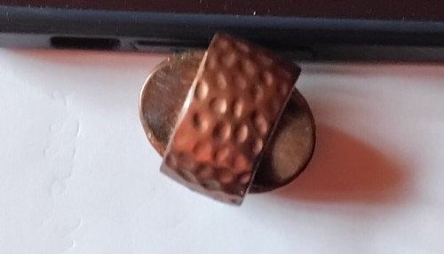 Alter Kupfer Ring .