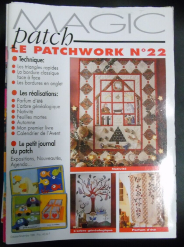 Magic Patch #22 Patchwork Couture Quilt Quick Triangle Classic Trim - Picture 1 of 1