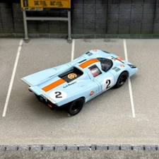 Sparky 1/64 Scale Porsche 917 #2 GULF Diecast NIB Car Model Toy Gift